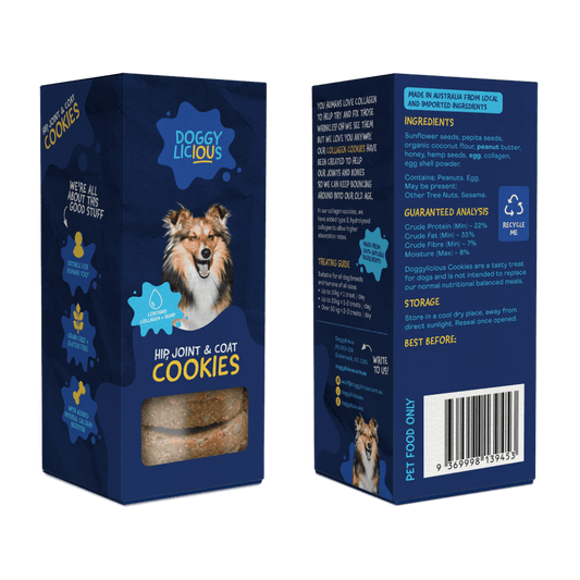 DOGGYLICIOUS - Hip, Joint & Coat Cookies - DE Pet