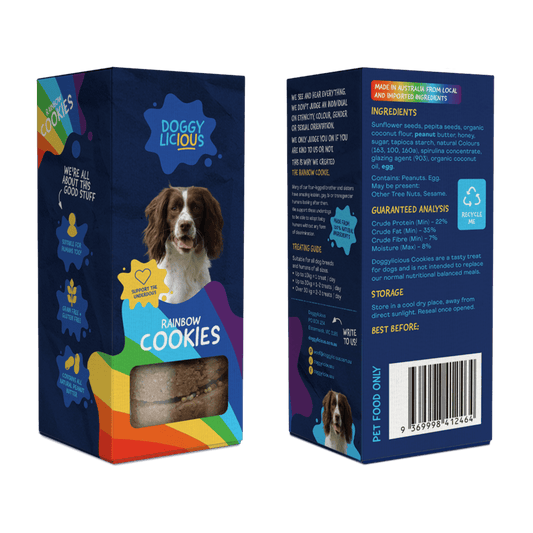 DOGGYLICIOUS - Rainbow Cookies - DE Pet