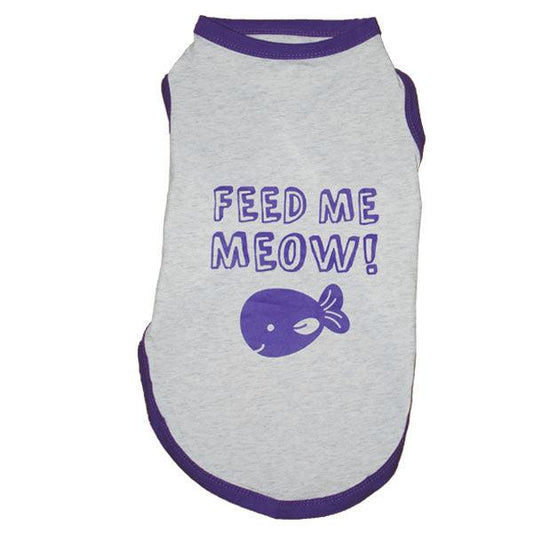 CATTITUDE - Cat T-Shirt - Feed Me - DE Pet