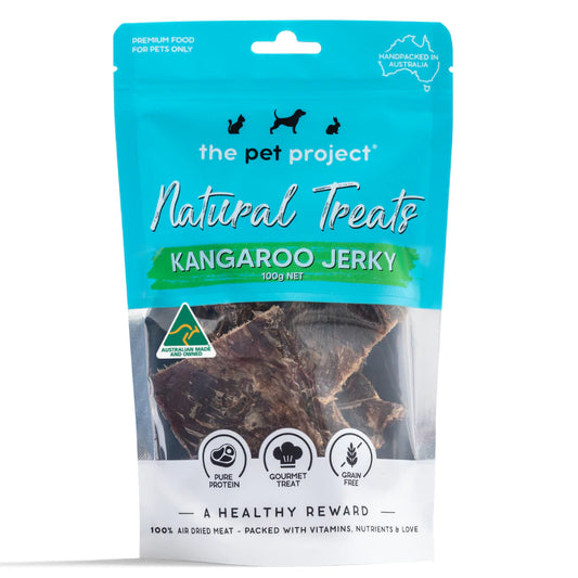 THE PET PROJECT - Kangaroo Jerky - DE Pet