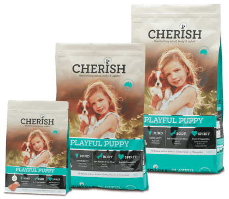 CHERISH - Playful Dry Puppy Food - DE Pet