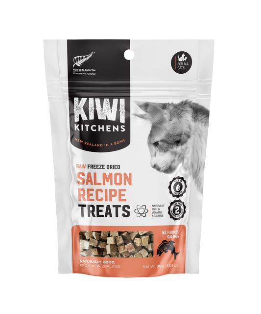KIWI KITCHENS - Freeze Dried Salmon Cat Treat 30G