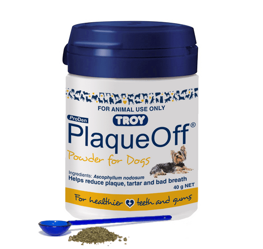 TROY - PlaqueOff Powder for Dogs - DE Pet