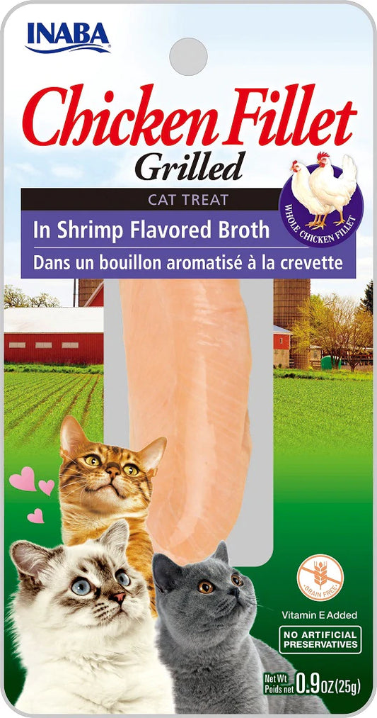INABA - Grilled Chicken in Shrimp Broth - DE Pet
