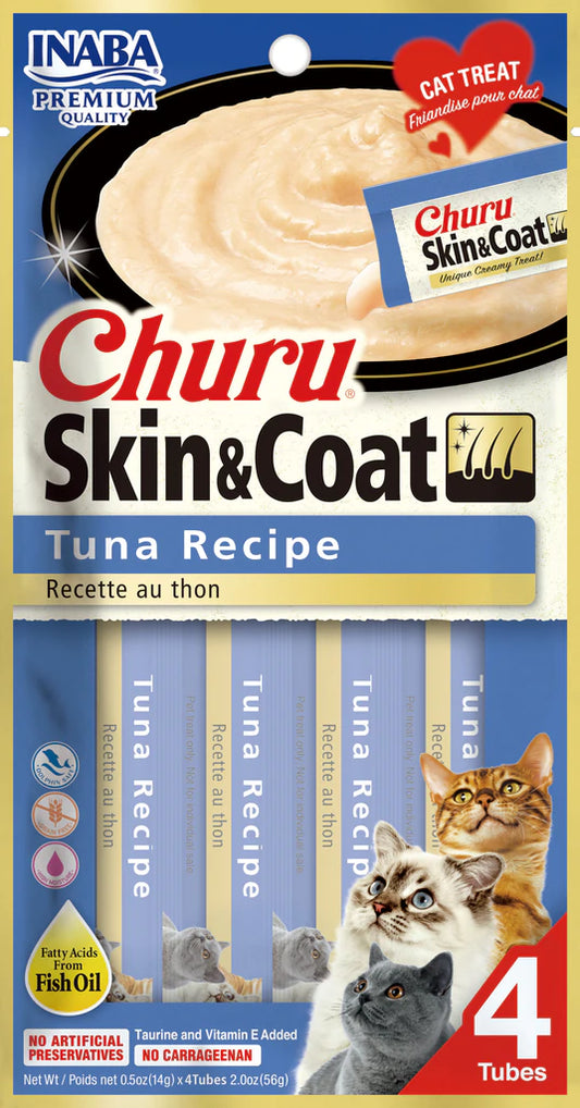 INABA - Churu Skin & Coat Tuna - DE Pet