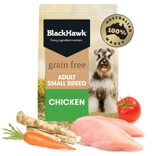 BLACKHAWK - Grain Free Small Breed Chicken - DE Pet