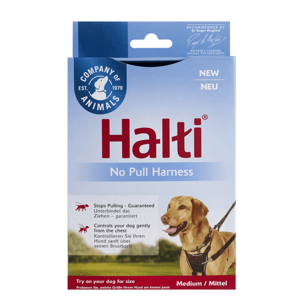 COMPANY OF ANIMALS - Halti No Pull Dog Harness Black - DE Pet