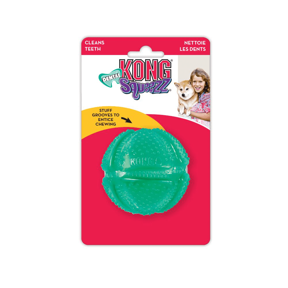 KONG - Squeezz Dental Ball - DE Pet