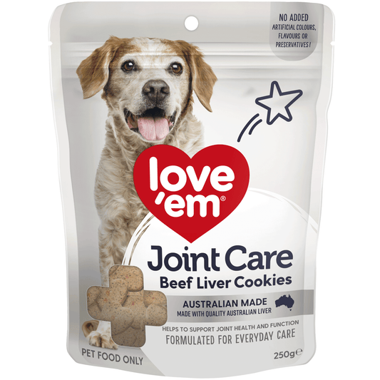 LOVE EM - Joint Care Beef Liver Cookies - DE Pet