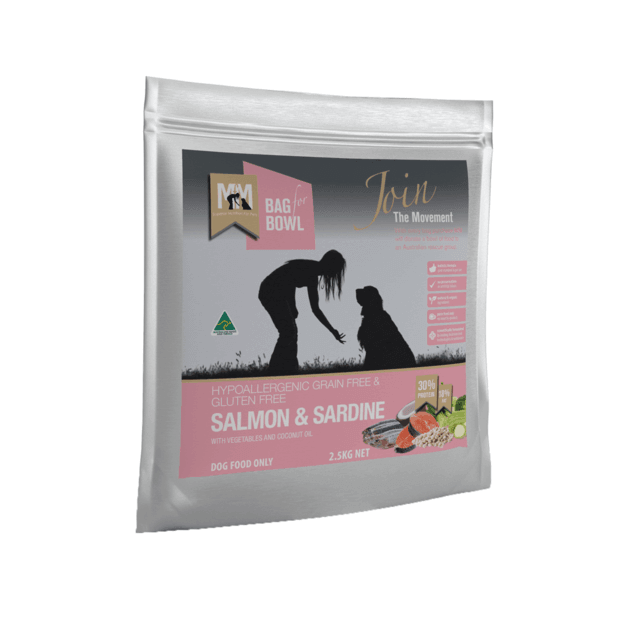 MEALS FOR MUTTS - Grain Free Dry Dog Food Adult Salmon And Sardine - DE Pet