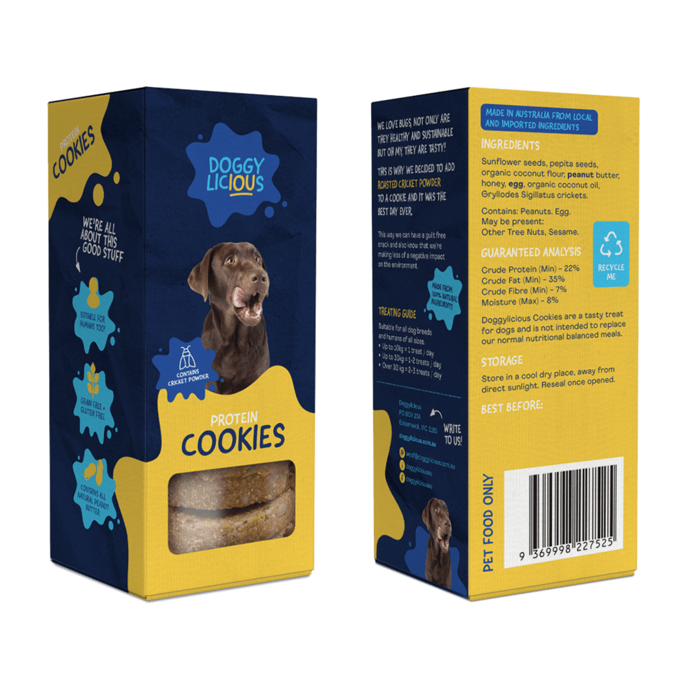 DOGGYLICIOUS - Protein Cookies - DE Pet