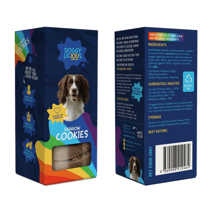 DOGGYLICIOUS - Rainbow Cookies - DE Pet