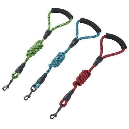 ROPE STYLE DOG LEAD WITH COMFORT HANDLE - DE Pet