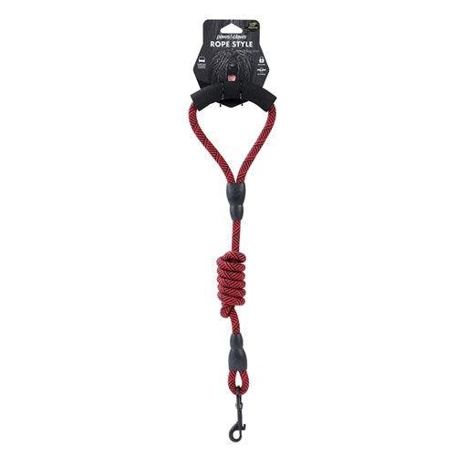 ROPE STYLE DOG LEAD WITH COMFORT HANDLE - DE Pet