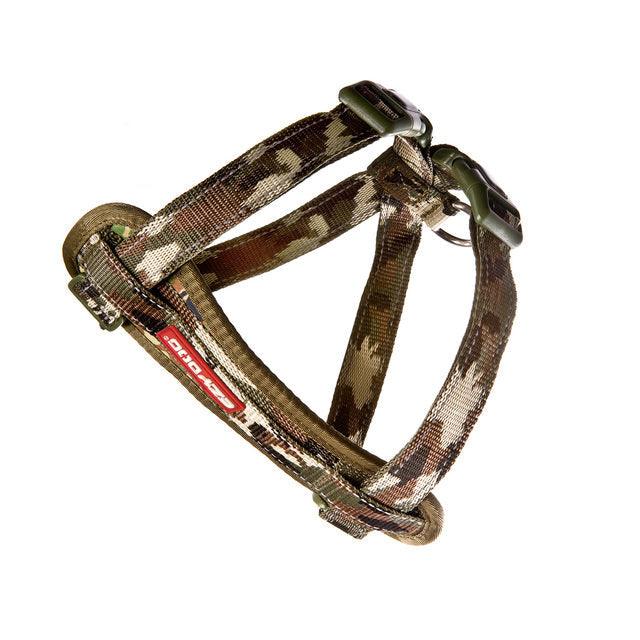 EZYDOG - Chest Plate Harness (Green Camo) - DE Pet