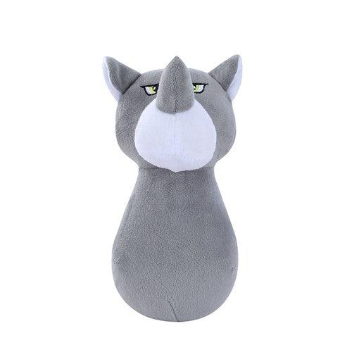 PLUSH SQUEAKY ANIMAL HEAD - DE Pet