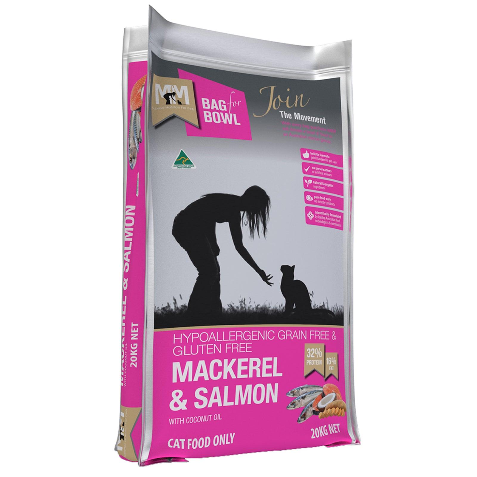 MEALS FOR MUTTS - Dry Cat Food Adult Grain Free Mackerel And Salmon - DE Pet