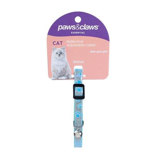 REFLECTIVE FLUORO CAT COLLAR WITH BELL - DE Pet