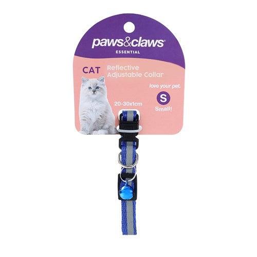 REFLECTIVE BREAKAWAY CAT COLLAR WITH BELL - DE Pet