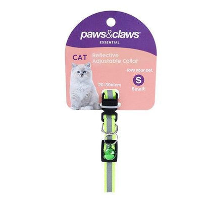 REFLECTIVE BREAKAWAY CAT COLLAR WITH BELL - DE Pet