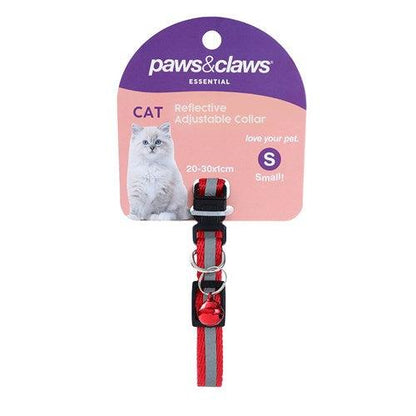 REFLECTIVE BREAKAWAY CAT COLLAR WITH BELL - DE Pet