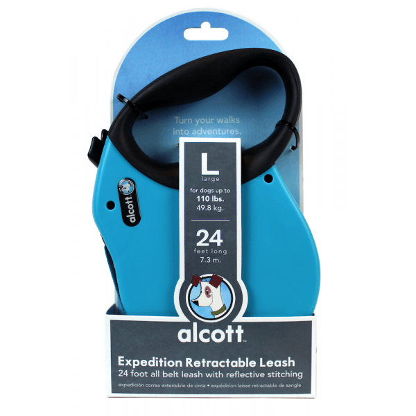 ALCOTT - Expedition Retractable Leash Blue Extra Large 7m - DE Pet