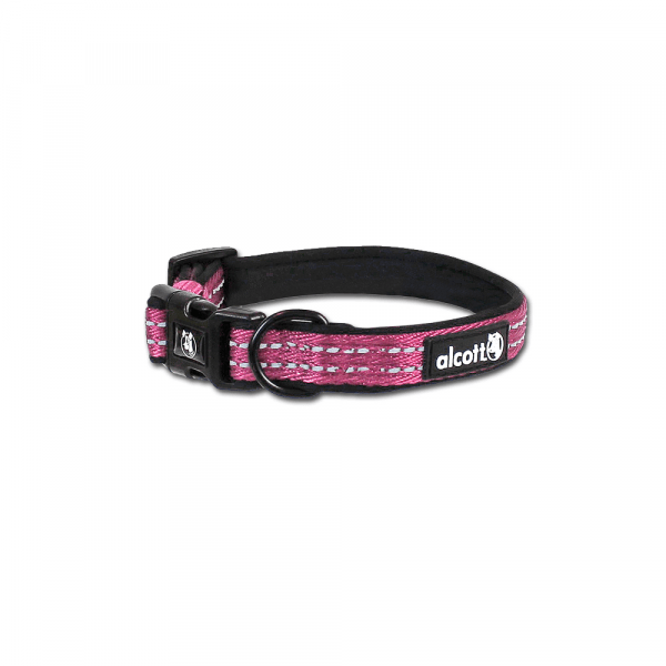 ALCOTT - Adventure Reflective Collar Pink - DE Pet