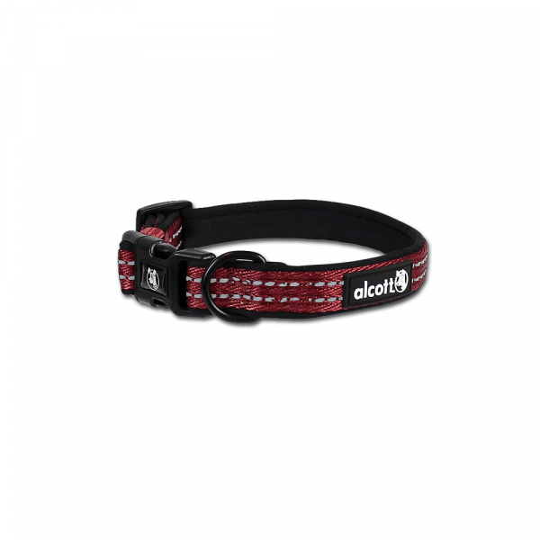 ALCOTT - Adventure Reflective Collar Red - DE Pet