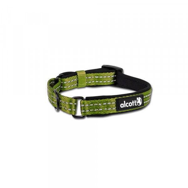 ALCOTT - Adventure Reflective Collar Green - DE Pet