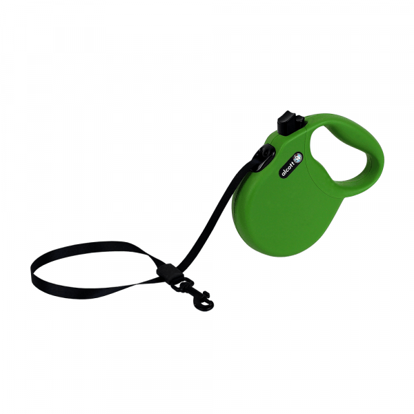 ALCOTT - Wanderer Retractable Leash Green 4.8M - DE Pet