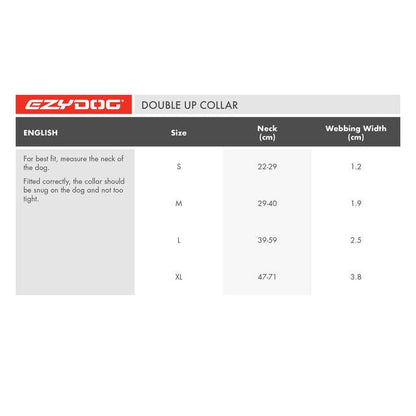 EZYDOG - Double Up Collar (Corduroy) - DE Pet
