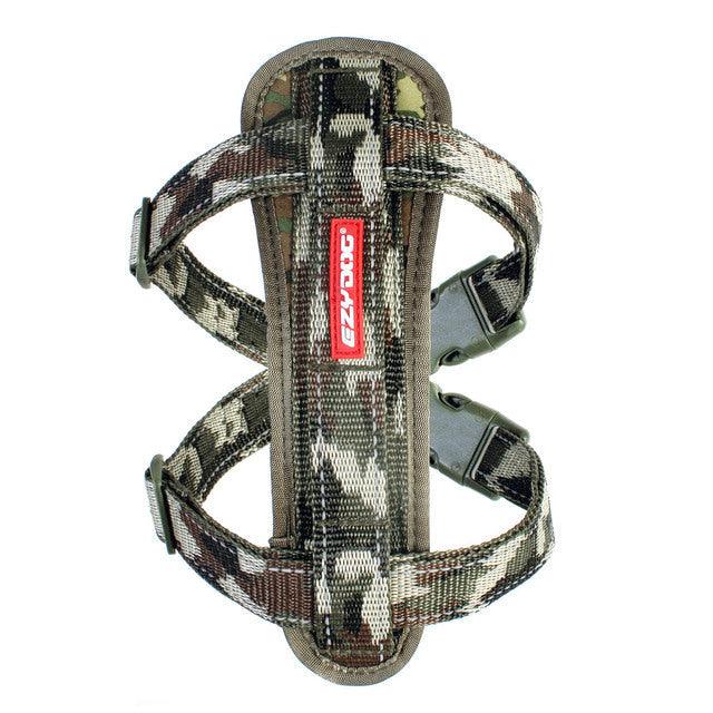 EZYDOG - Chest Plate Harness (Green Camo) - DE Pet