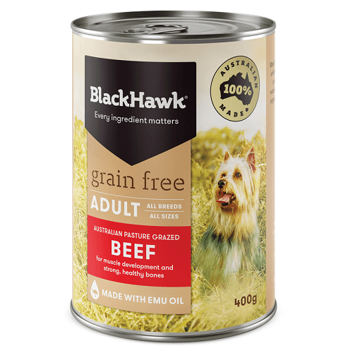 BLACKHAWK Grain Free Beef - DE Pet