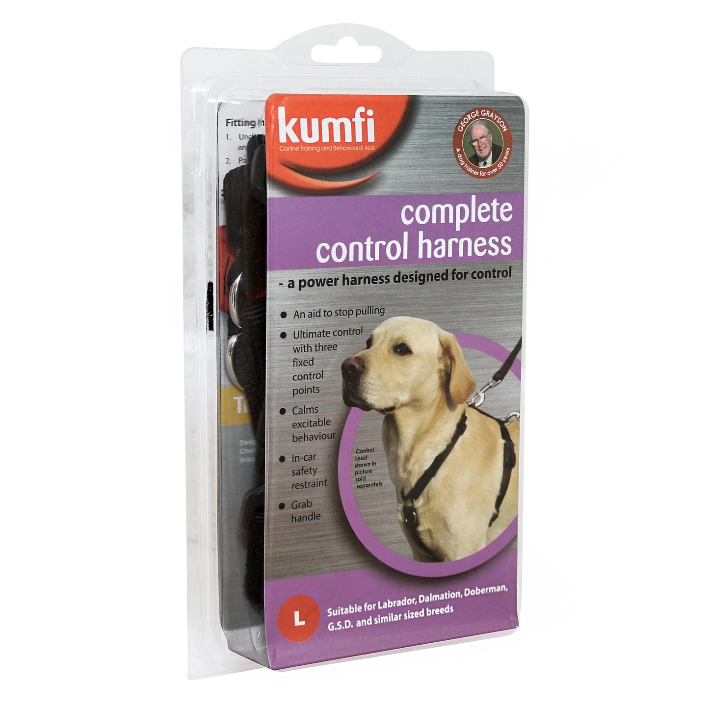 KUMFI - Complete Control Harness - DE Pet