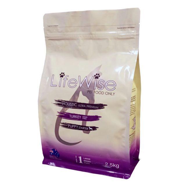 LIFEWISE - Puppy (STAGE 1 GROWTH) Starter GF Turkey Lamb & Veg - DE Pet