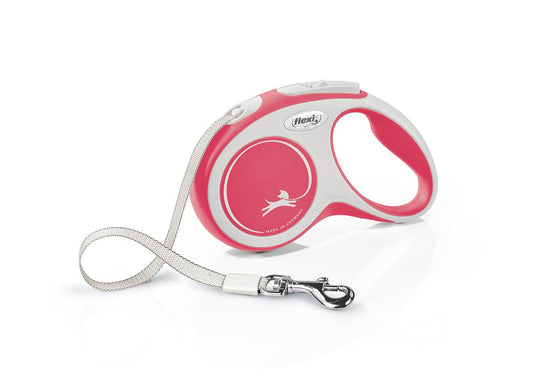 FLEXI - New Comfort Tape 5m Red - DE Pet