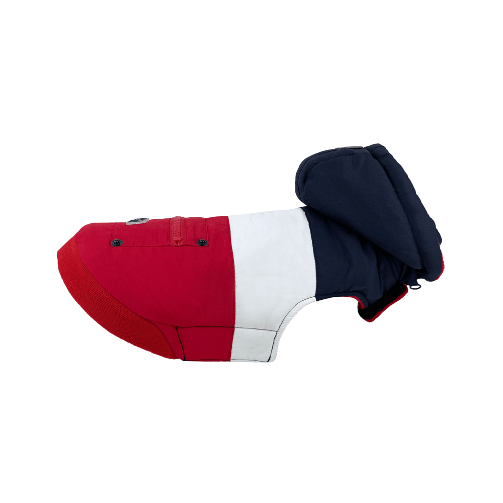 HUSKIMO - Coat Mt Buller Navy Red - DE Pet