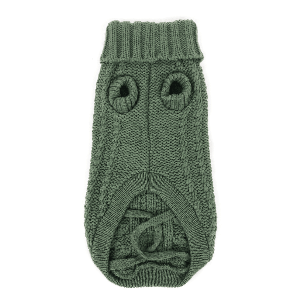 HUSKIMO - Jumper Frenchknit Eucalyptus - DE Pet