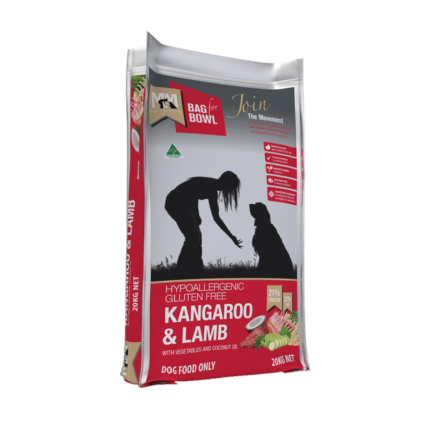 MEALS FOR MUTTS - Dry Dog Food Adult Kangaroo And Lamb - DE Pet