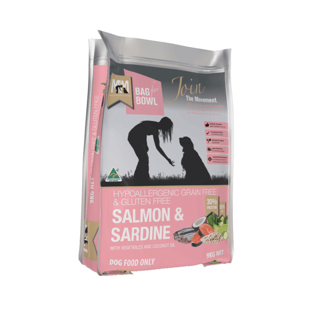 MEALS FOR MUTTS - Grain Free Dry Dog Food Adult Salmon And Sardine - DE Pet